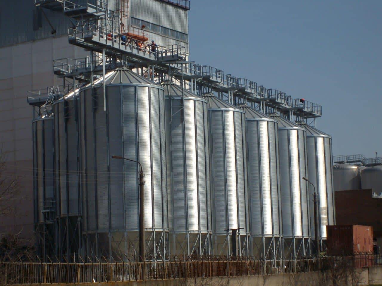 Commercial Hopper Base Silos | GLB Silo - Global Silo - Grain Bin Silo ...